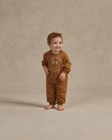 Rylee + Cru Raglan Jumpsuit, Choose Happy